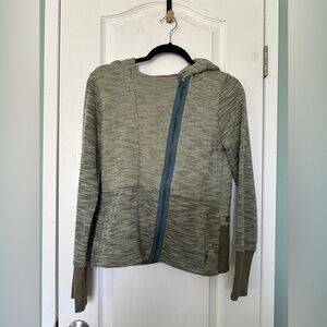 Matilda Jane Secret Field Lowlands Marsh Hooded Zip Up Jacket Size S